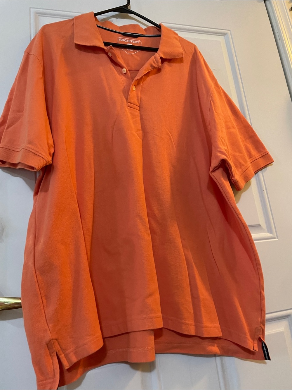 Architect Orange Short-Sleeve Polo